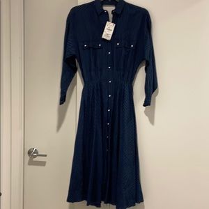 Zara midi dress brand new with tags